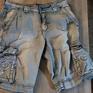 Affliction jean shorts
